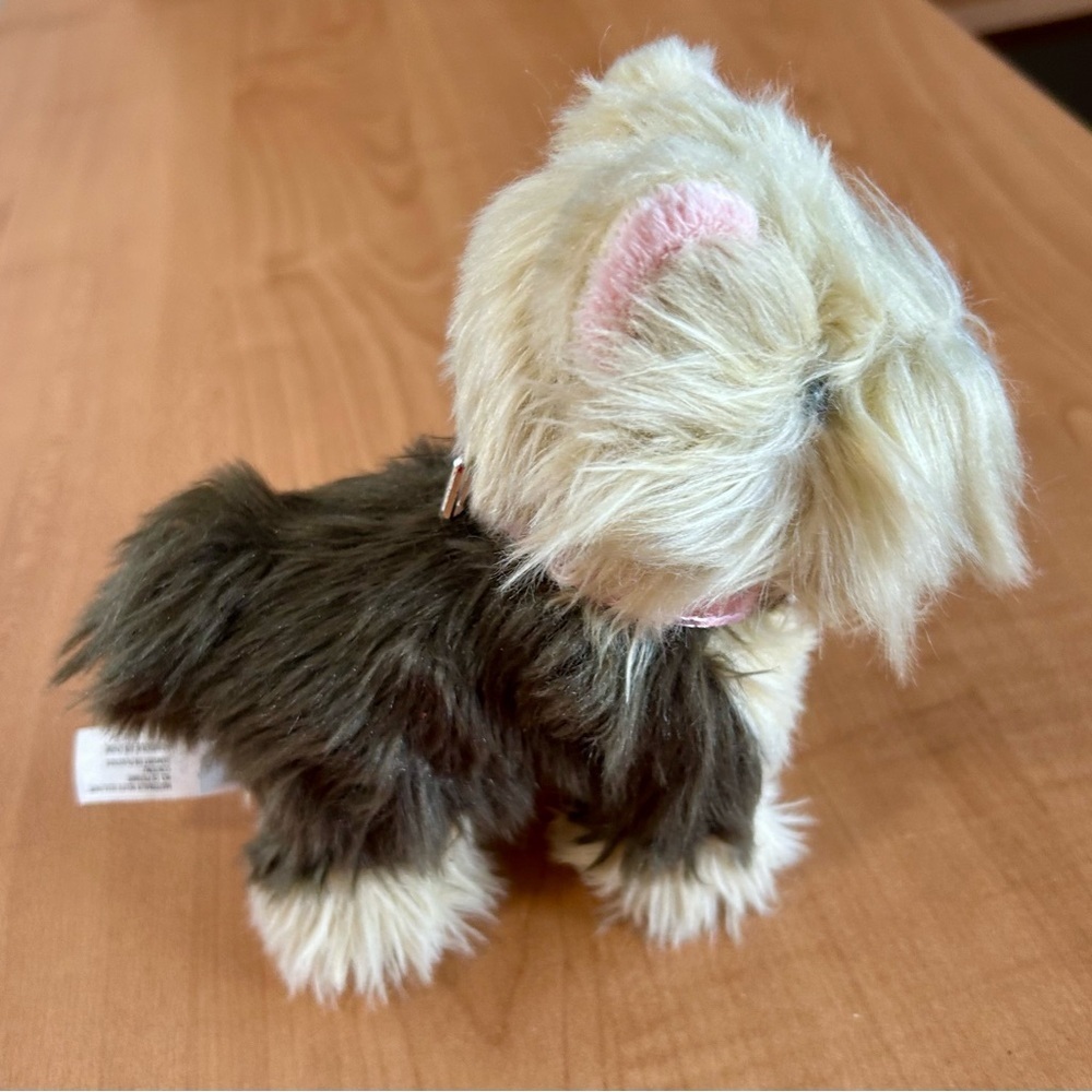 American Girl doll Truly Me Yorkshire Terrier Puppy Dog with pink collar - Picture 3 of 6